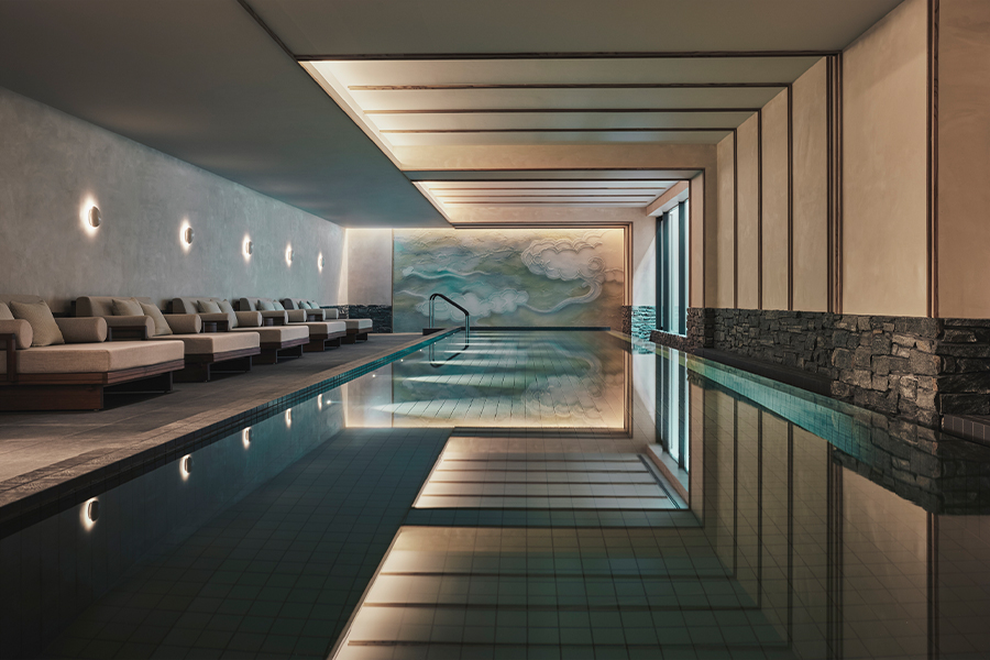 Six Senses Kyoto Japan luxury wellness resort pool area
